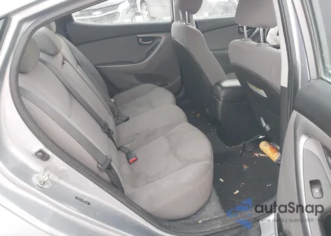 2016 Hyundai Elantra Se from USA, damaged, VIN 5NPDH4AE4GH678081